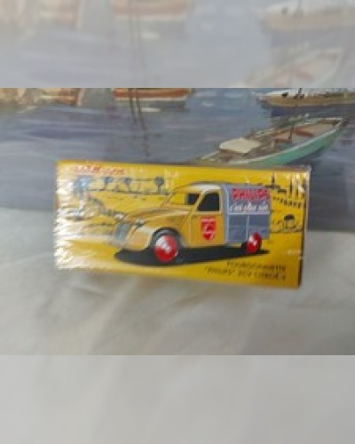 DAN TOYS 015 1/43 CITROEN 2CV PHILIPS NEVER OUT OF THE BOX LIMITED SERIES TDF