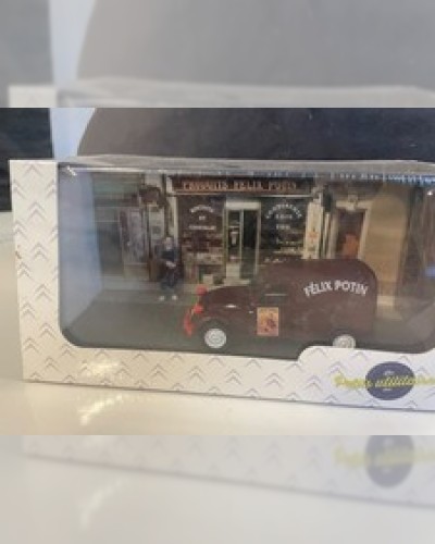 Atlas 1/43 - Citroen 2CV Félix Potin - small utility vehicles