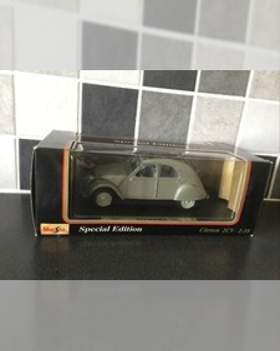 CITROën 2CV 1952 - Supned 1/18 open Roof Limited Edition Grey Boxed