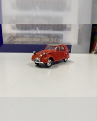 Norev Old n°56 Series D Made In France plastic - Citroën 2CV LUXE TBE