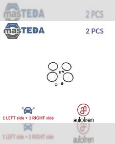 D4584 BRAKE CALIPER REPAIR KIT AUTOFREN SEINSA 2PCS FOR CITROËN 2 CV,DYANE