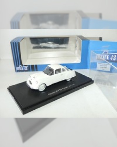 CITROEN 2CV DF COUPE 1956 Blanc AVENUE 43 1:43 imperfection