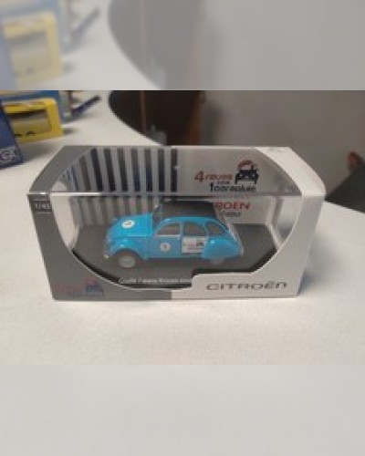 CITROEN 2CV6 4 Wheels under an Umbrella N°1 ELIGOR 1/43