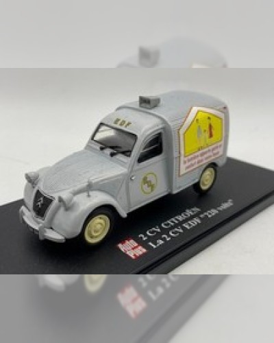 Citroën 2CV EDF 220 Vols Auto Plus 1:43 Electric from Datcast No Blister