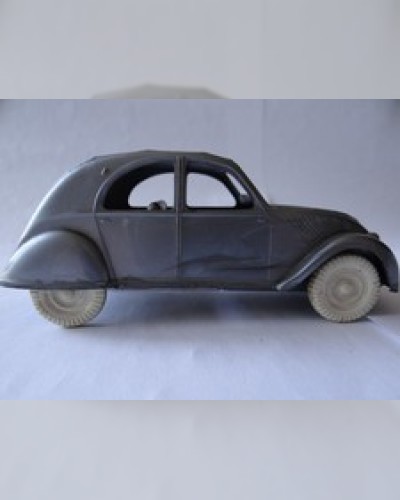 key CLEMENT GAGET CITROEN 2 CV 1/32 with engine