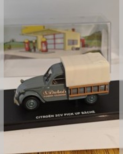 Eligor 1/43 Citroën 2CV Covered Pick-UpDubois Plumber Courbevoie
