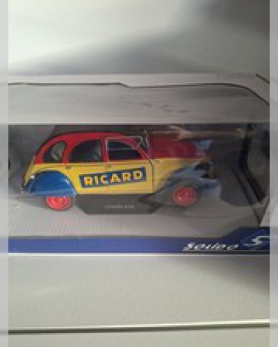 Solido Citroën 2CV6 Anisée 1985 S1805011 In box logo 1/18 Miniature