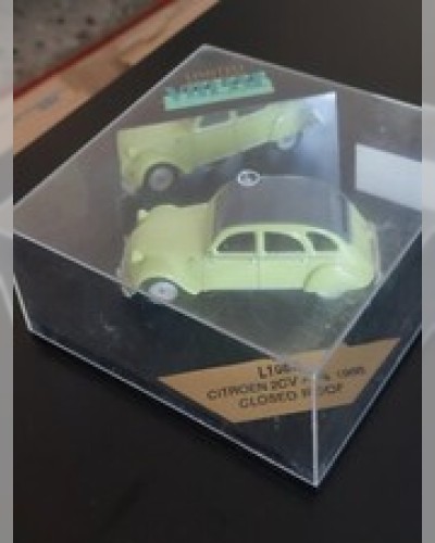 Citroën 2cv Azu 1966 Closed Roof Code L108A Speed ​​scale 1/43 Limited edition