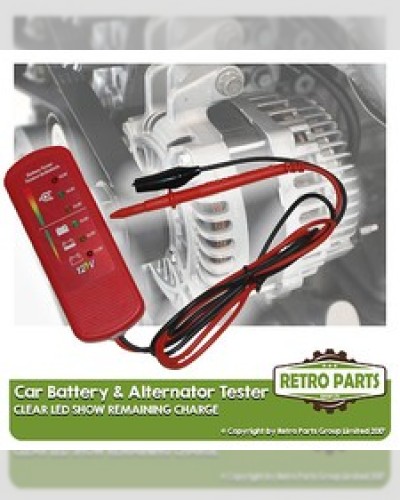 Car Battery & Alternator Tester for Citroën 2 CV 12v DC Voltage Check