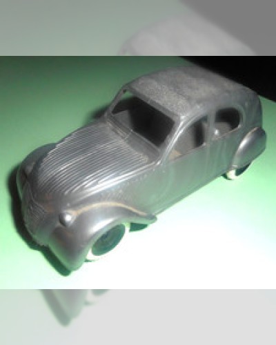 Original Plastic Key - Citroën 2CV - N°3 - Scale: 1/32 - WRECK for Parts