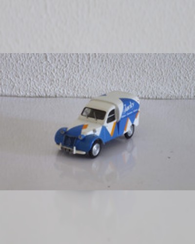 Car 1/43 - Ixo/Altaya - Citroën 2CV Van - Jacky painting