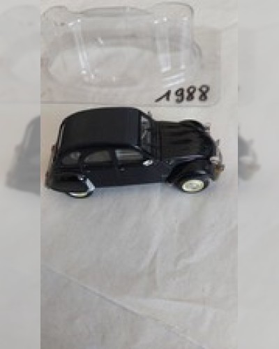 Citroën 2CV 6 black Norev 07/200 scale 1/43