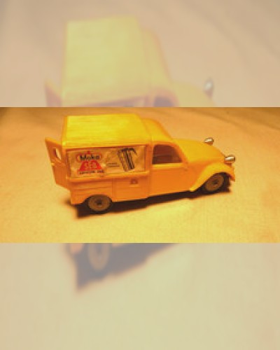 RARE OLD CAR NOREV CITROEN 2 CV VAN N°26 ECH 1/43 ORIGINAL YELLOW