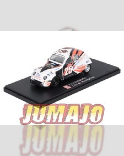 2CVAP61 car 1/43 ELIGOR Autoplus CITROËN 2CV n°28 Racing Cup