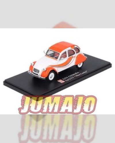 2CVAP52 1/43 Eligor Auto Plus car: Citroen 2cv the 2CV Miss Lucky