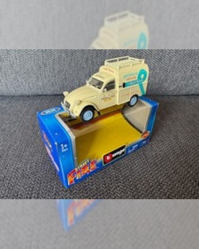 Citroën 2 CV van “Y. Martineau“ - Burago miniature car