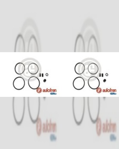 FRONT LEFT AND RIGHT D4584 REPAIR KIT, BRAKE CALIPER FITS CITROËN 2 CV 4