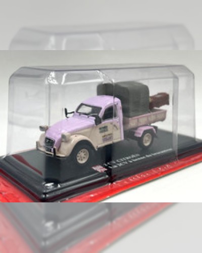 Citroen 2cv The 2CV on dumpster of the 1/43 IXO Soft Box Broveler
