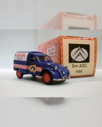 Norev / Hachette - Citroen 2cv Azu 1958 L'Alsacienne Bo 1/43