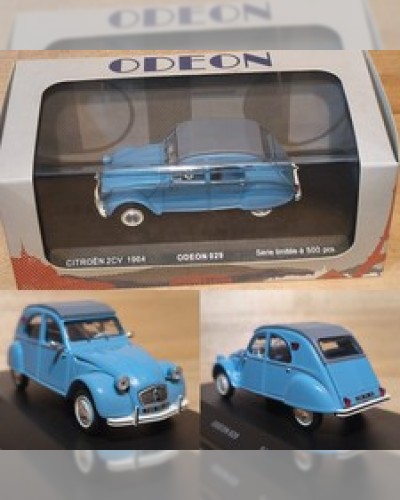 1/43 Odeon 029 Citroën 2 CV 1964 Limited Series 500 Pcs Miniature Collection