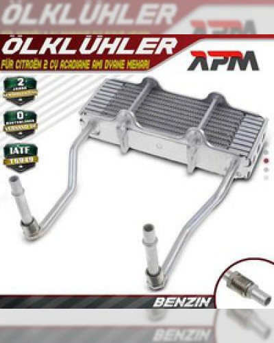 Ölkühler Motoröl kühler für Citroën 2 CV Acadiane Ami Break Dyane Méhari