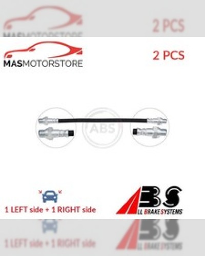 BRAKE HOSE LINE PIPE REAR ABS SL 1002 2PCS FOR CITROËN 2 CV,MEHARI,AMI