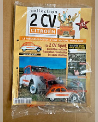Citroën 2CV Spot 1976 Norev 1:43 Sealed + Hachette Magazine No.13 VGC