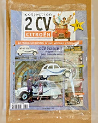 Citroën 2CV France 3 1983 No.31 Hachette Norev 1:43 NEW Sealed + Mag