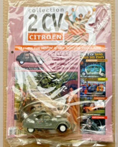 Citroën 2 CV Collection AZPO Paris-Tokyo 1956 No.60 Norev 1: 43 Sealed Mag