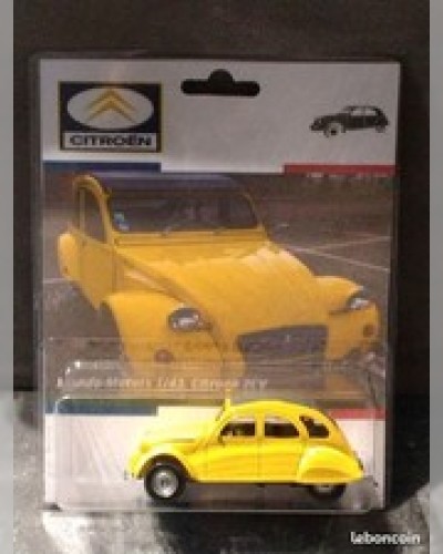 used miniature in sealed blister, Mondo-Motors 1/43, Citroen 2CV