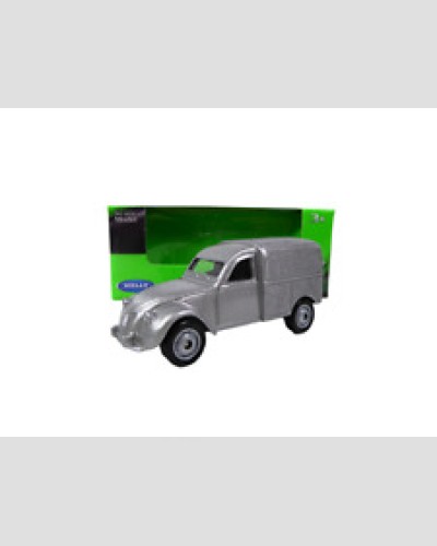 Citroën 2CV Fourgonnette - 3 inches (7cm) Welly Diecast Toy Model Car 52382W