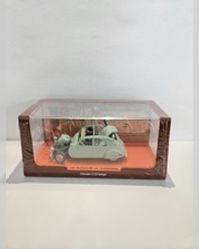 Voiture Tintin 1/43 Moulinsart - Citroën 2CV  "L'Affaire Tournesol" - NEUF