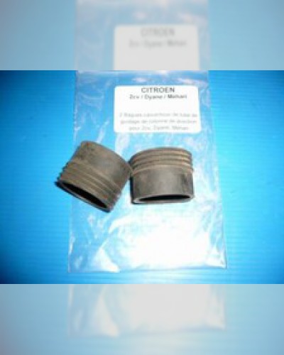 2 Steering column rubber bushings for Citroën 2 CV, Dyane, Méhari