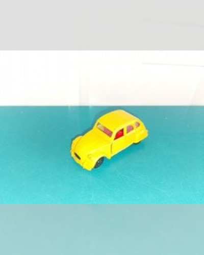 1705262 car 1/64 corgi citroën 2cv6 yellow