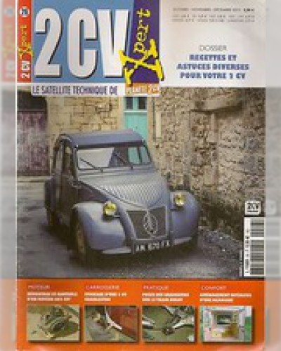 2 CV XPERT 26 CITROEN 2 CV DEMONTAGE MOTEUR 602cm3 POSE GRAISSEURS SUR TRAIN AVANT