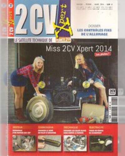 2 CV XPERT 27 CITROEN 2 CV REMONTAGE MOTEUR 602cm3 CONTROLE ALLUMAGE PL MAILLEFAUD