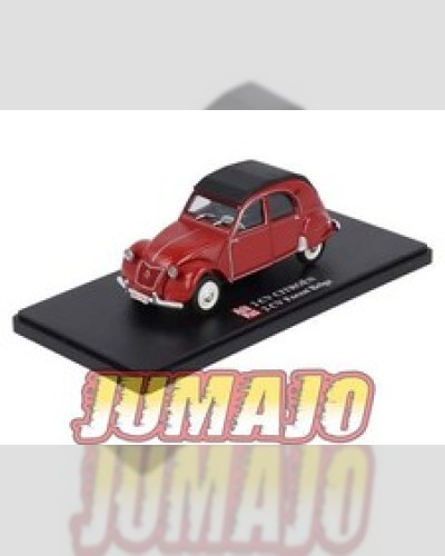 2CVAP99 1/43 Eligor Auto Plus car: Citroen 2cv Forest Belgian