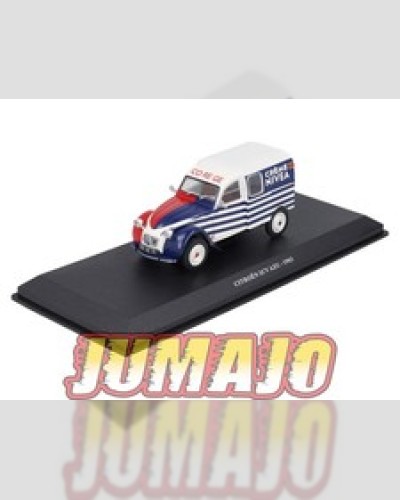 UTC17 Car 1/43 IXO Altaya Utility CITROEN 2CV AZU 1963 Nivea Cream