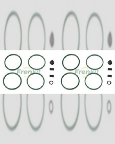 FRONT LEFT AND RIGHT 242001 REPAIR KIT, BRAKE CALIPER FITS CITROËN 2 CV 6