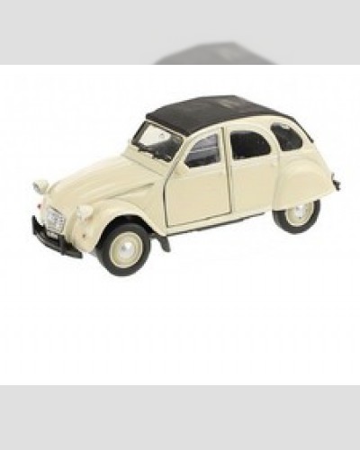 Welly Citroën 2 CV Modellauto Auto Modell 11, 5 cm Rückzugmotor Kult Ente Sammler