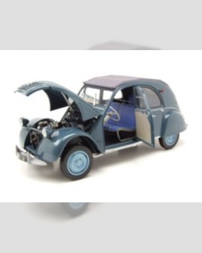 CITROEN 2CV AZL 1959 BLUE GLACIER NOREV 181485 1:18 2 CV DEUCHE DEUDEUCHE LHD