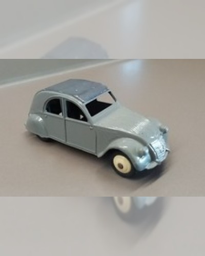 Citroën 2CV Dinky Toys manufactured by Meccano scale 1/43 TBE