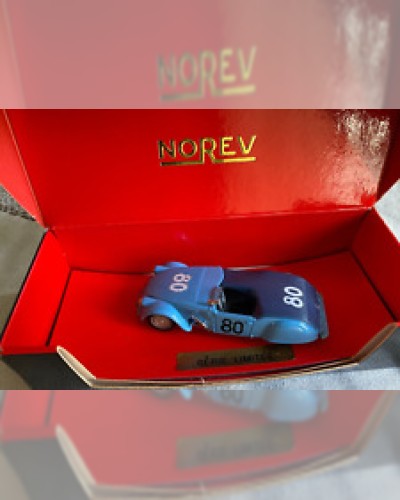 Citroen 2cv Barbot Norev 1/43rd black line