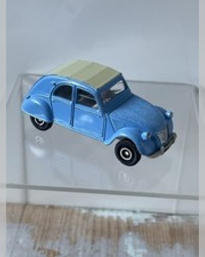 Corgi Citroën 2CV Blue Vintage Diecast Model Car Collectible