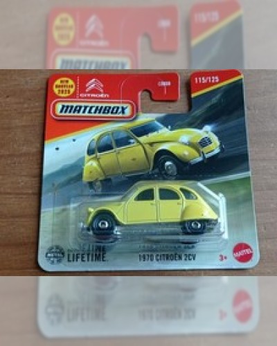 MATCHBOX CITROEN 2CV 1970 AU 1/64