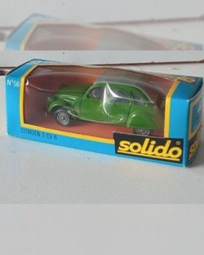Solido Old 1/43 #56 Citroen 2cv6 Good condition in Arc Boite