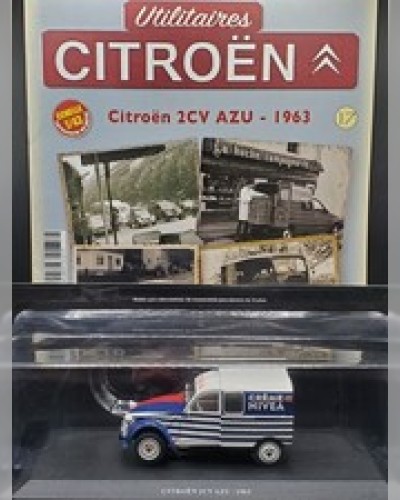 Citroen 2CV AZU (1963) 1/43 Altaya NEUF