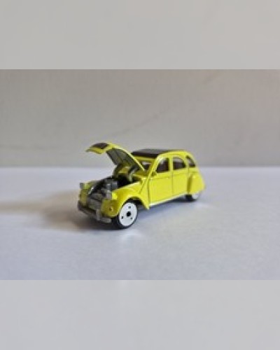Majorette Citroën 2CV 1:64 Model Toy Car Light Green