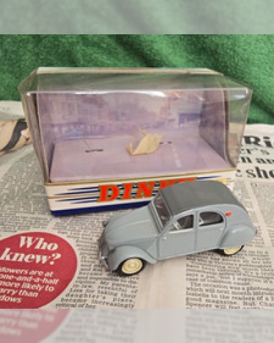 Dinky The Dinky Collection DY-32 Citroën 2CV 1:43 Grey Boxed