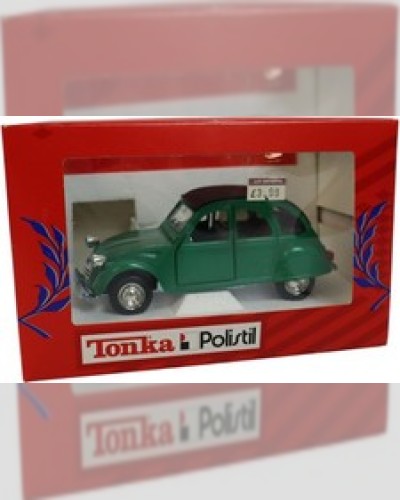 Tonka Polistil Citroën 2CV Diecast Model Car 1:25 Scale New Boxed